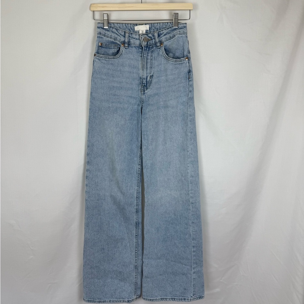 H&M Light Blue Flare Jeans